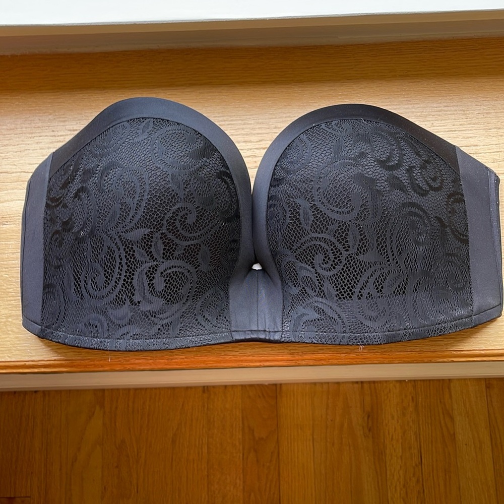 Delimira Padded Push-up Strapless Bra 42E  42 DD